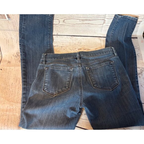 Loft Modern Skinny Casual Denim Blue Jeans Size 4 - Picture 6 of 7